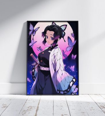 Anime Kocho Shinobu Print Wall Art