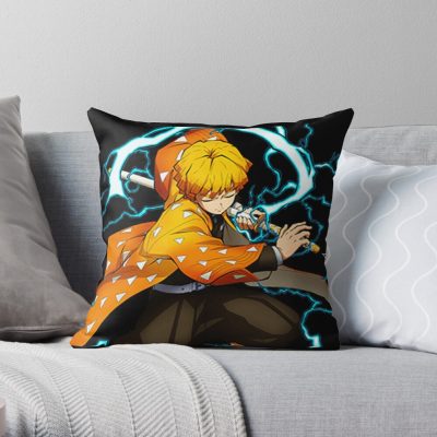 Demon Slayer – Zenitsu Agatsuma Throw Pillow