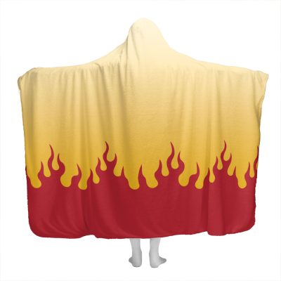 Kyojuro Rengoku Demon Slayer Hooded Blanket