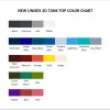 tank top color chart - Demon Slayer Gifts