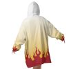 Mockup Blanket Hoodie back 66 - Demon Slayer Gifts