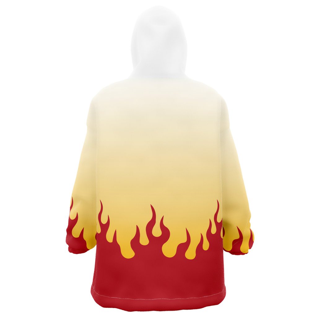 Oodie Oversized Blanket Hoodie back 14 - Demon Slayer Gifts