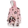 Oodie Oversized Blanket Hoodie front left 82 - Demon Slayer Gifts