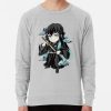 ssrcolightweight sweatshirtmensheather greyfrontsquare productx1000 bgf8f8f8 16 - Demon Slayer Gifts