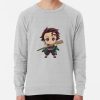 ssrcolightweight sweatshirtmensheather greyfrontsquare productx1000 bgf8f8f8 30 - Demon Slayer Gifts