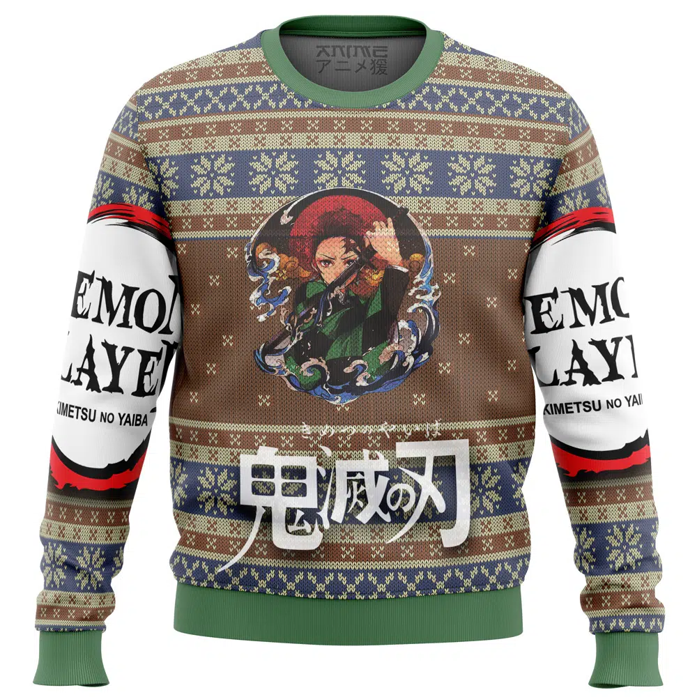 35618 men sweatshirt front 45 - Demon Slayer Gifts